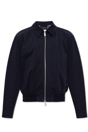 Leather bomber jacket Giorgio Armani - SchaferandweinerShops
